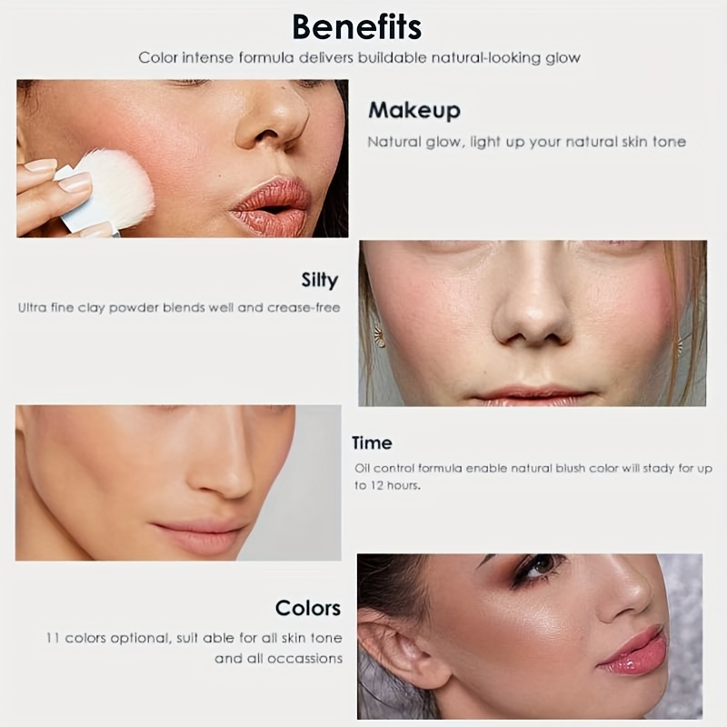 Lightweight Matte Milk Tea Blush Powder for Professional Contouring